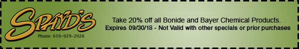 Take 20% off all trees and shrubs.  Not valid with other offers and coupons. Expires 9/30/17.